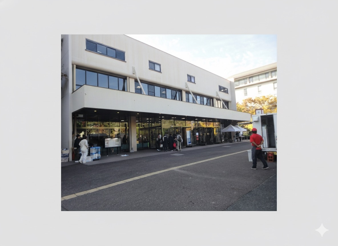 天理市民会館やまのべホール外観