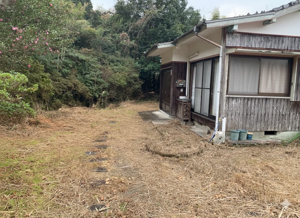 草刈り作業完了後の様子1