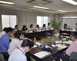 交流拠点の現地打ち合わせ協議