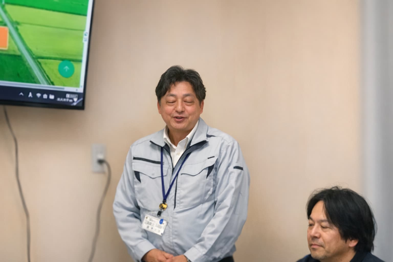 田中勇治課長によるご挨拶の様子