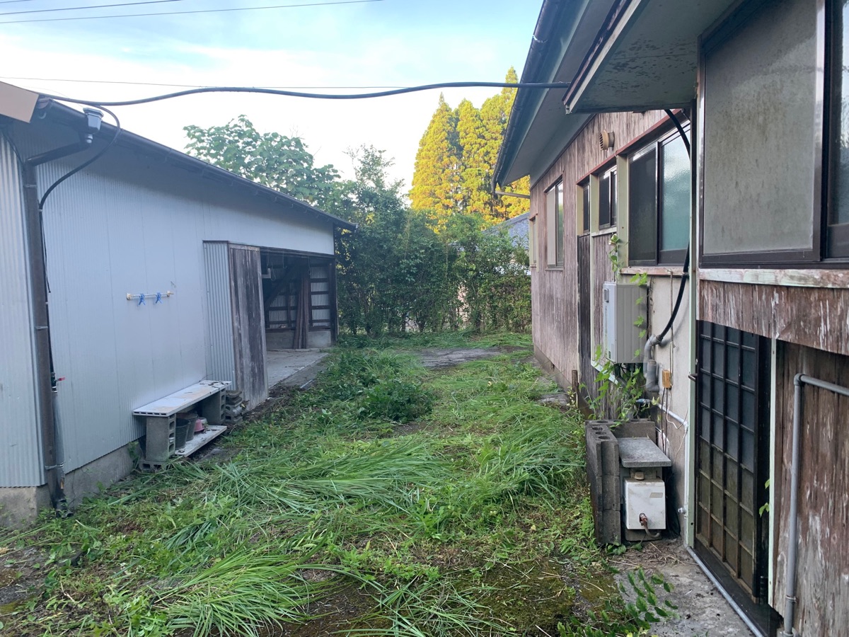 作業完了後の様子。すっきりと片付いている