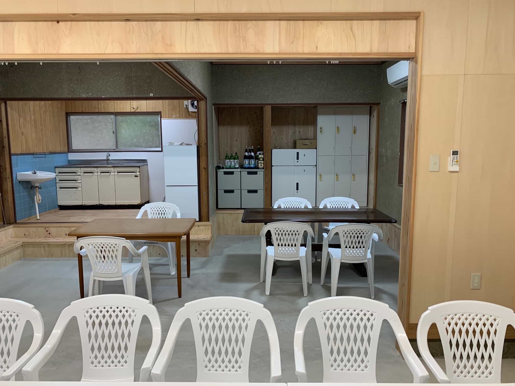 奥室・キッチンスペース