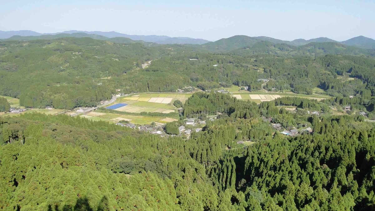 下塚田地域の風景