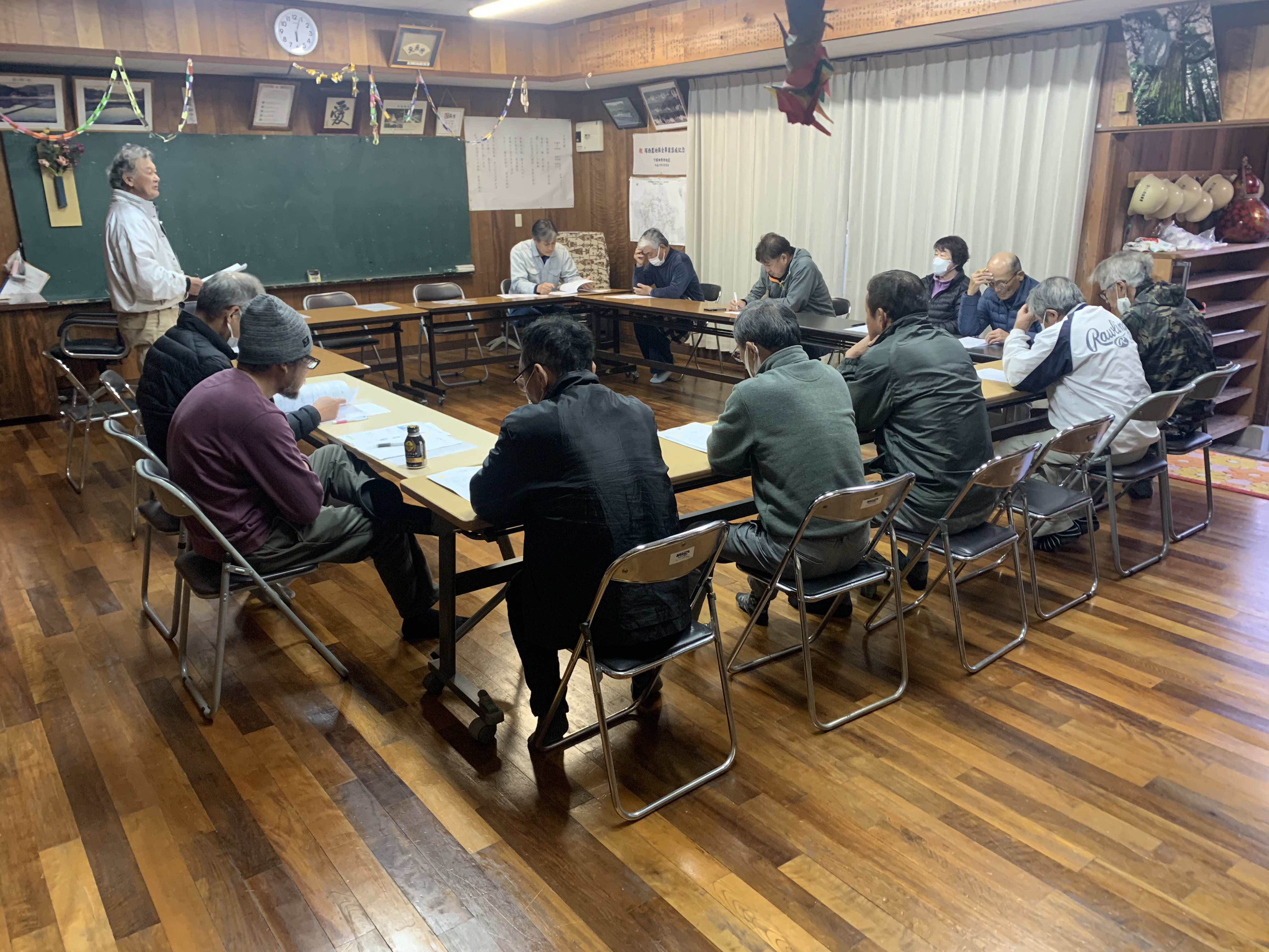 設立発起人会の様子（会場全体）